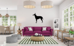 Wanddecoratie - Hond - Manchester Terrier 1