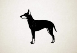 Wanddecoratie - Hond - Manchester Terrier 1