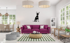 Wanddecoratie - Hond - Dwergpinscher 1