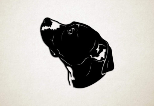 Wanddecoratie - Hond - Pitbull 4