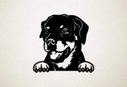 Wanddecoratie - Hond - Rottweiler 3