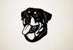 Wanddecoratie - Hond - Rottweiler 14