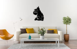 Wanddecoratie - Hond - Schotse terrier 1
