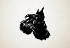 Wanddecoratie - Hond - Schotse terrier 2