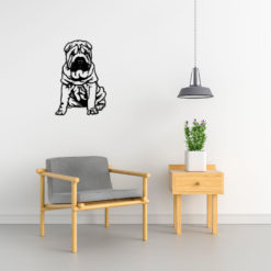 Wanddecoratie - Hond - Shar-Pei 1