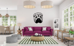 Wanddecoratie - Hond - Shar-Pei 2