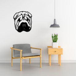 Wanddecoratie - Hond - Shar-Pei 2