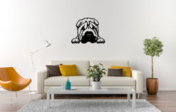 Wanddecoratie - Hond - Shar-Pei 3