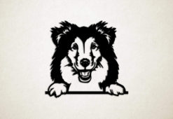 Wanddecoratie - Hond - Sheltie 1