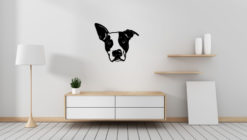 Wanddecoratie - Hond - Staffordshire Terrier 2