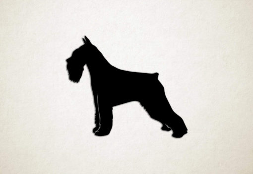 Wanddecoratie - Hond - Schnauzer 2