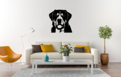 Wanddecoratie - Hond - Zwitserse sennenhond 4