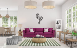 Wanddecoratie - Flamingo 3
