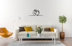 Wanddecoratie - Globe Wereldkaart