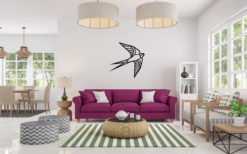 Wanddecoratie - Zwaluw