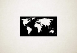 Wanddecoratie - Wereldkaart 5