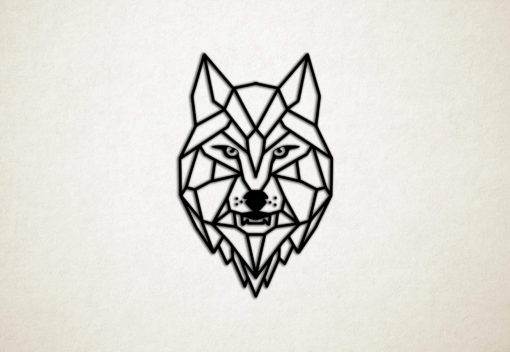 Wanddecoratie - Wolf 6