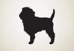 Silhouette hond - Affenpinscher -