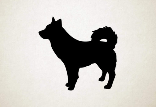 Silhouette hond - Alaskan Klee Kai