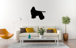 Silhouette hond - American Cocker Spaniel - Amerikaanse cocker-spaniël
