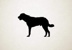 Silhouette hond - Anatolian Shephard - Anatolische herder