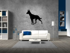 Silhouette hond - Andalusian Hound - Andalusische hond