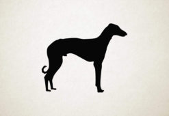 Silhouette hond - Hortaya Borzaya