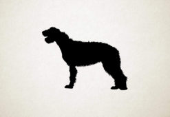 Silhouette hond - Irish Wolfhound - Ierse Wolfshond
