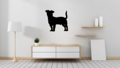 Silhouette hond - Jack Russell
