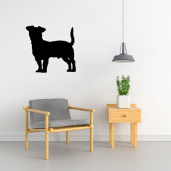 Silhouette hond - Jack Russell