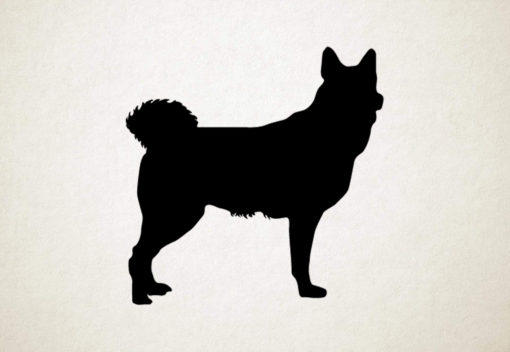 Silhouette hond - Jamthund