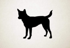 Silhouette hond - Kai Ken
