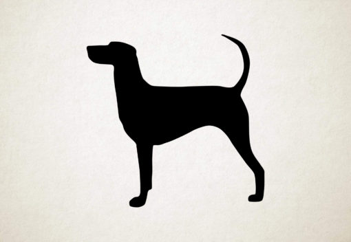 Silhouette hond - Kerry Beagle