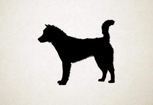 Silhouette hond - Kishu Ken