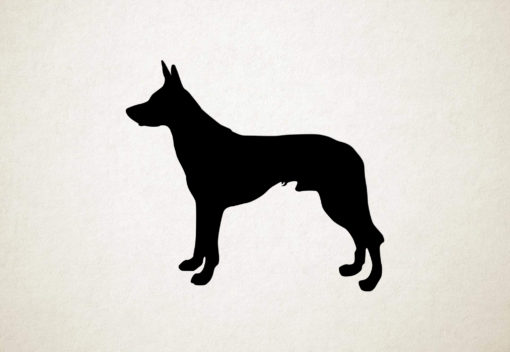 Silhouette hond - KoolieKoolie
