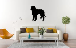 Silhouette hond - Labradoodle
