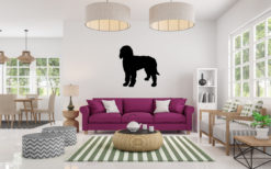 Silhouette hond - Labradoodle