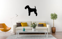 Silhouette hond - Lakeland Terrier