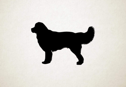 Silhouette hond - Landseer - Landseer