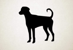 Silhouette hond - Lithuanian Hound - Litouwse hond
