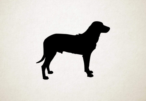 Silhouette hond - Majorca Shepherd Dog - Mallorca herdershond