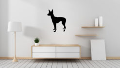 Silhouette hond - Mexican Hairless - Mexicaanse haarloze