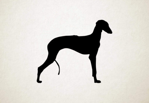 Silhouette hond - Mudhol Hound