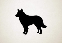 Silhouette hond - Mudi