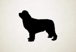 Silhouette hond - Newfoundland - Newfoundland