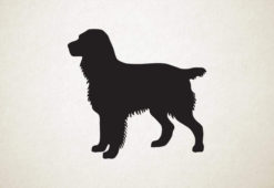 Silhouette hond - Norfolk Spaniel - Norfolk-spaniël