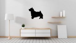 Silhouette hond - Norfolk Terrier