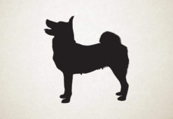Silhouette hond - Norrbottenspets