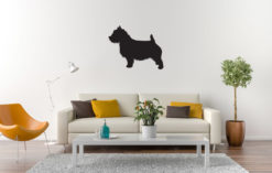 Silhouette hond - Norwich Terrier