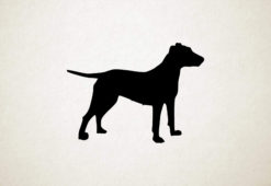 Silhouette hond - Old English Terrier - Oude Engelse Terriër